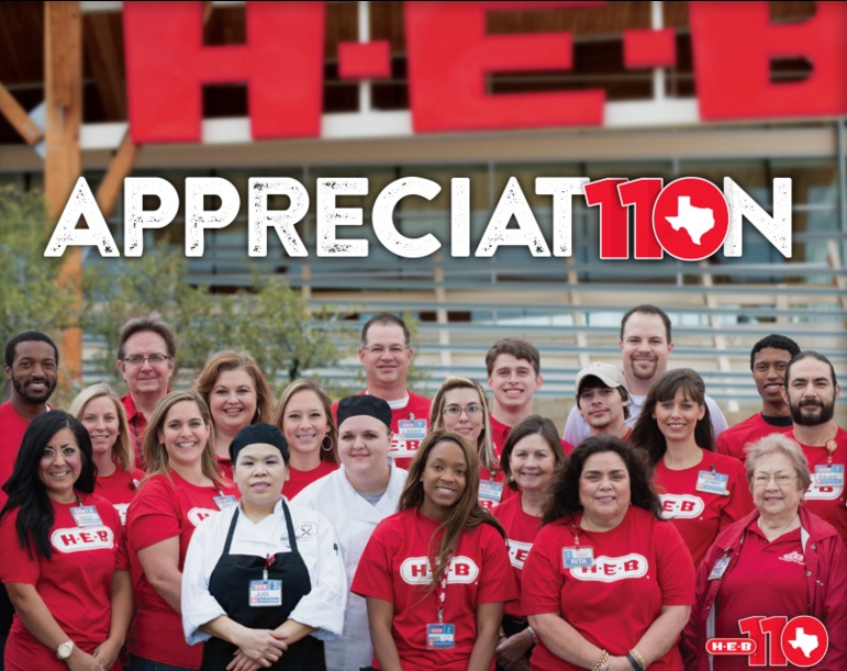 Eligible H-E-B employees will become part owners of the company as part of its 110-year anniversary. Courtesy Photo