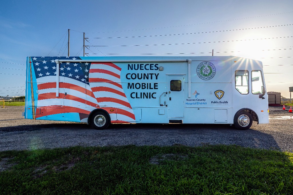 The Corpus Christi-Nueces County Public Health District’s new mobile health clinic began service on Dec. 12. It will visit communities in rural, less accessible areas. Courtesy photo