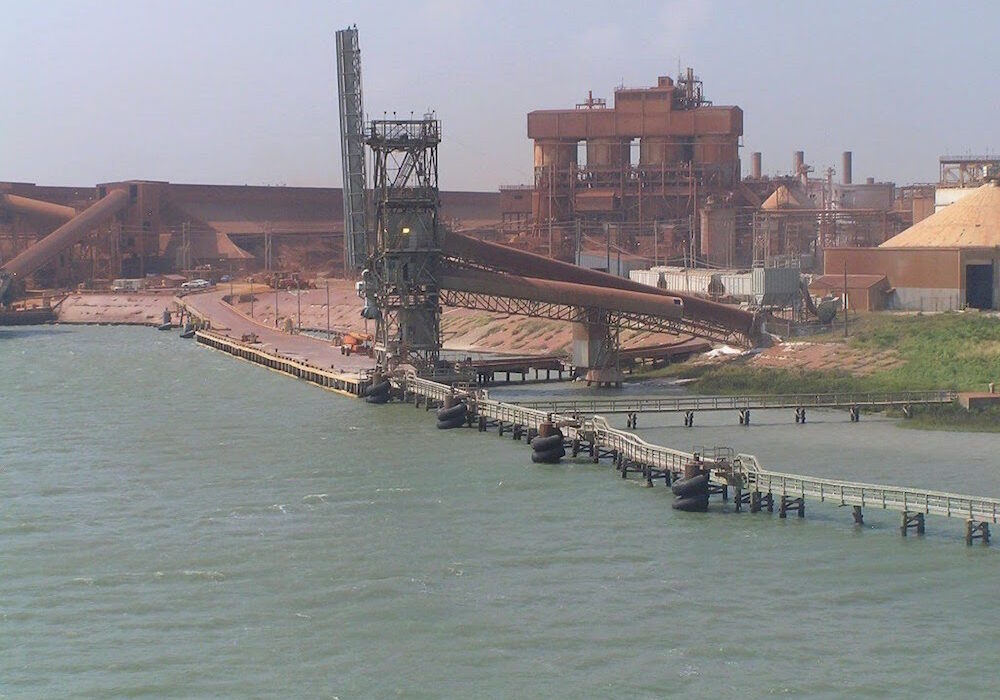 The Sherwin Alumina plant in Gregory, near Corpus Christi, which has operated for 62 years turning bauxite into alumina. Courtesy photo