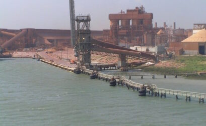 The Sherwin Alumina plant in Gregory, near Corpus Christi, which has operated for 62 years turning bauxite into alumina. Courtesy photo