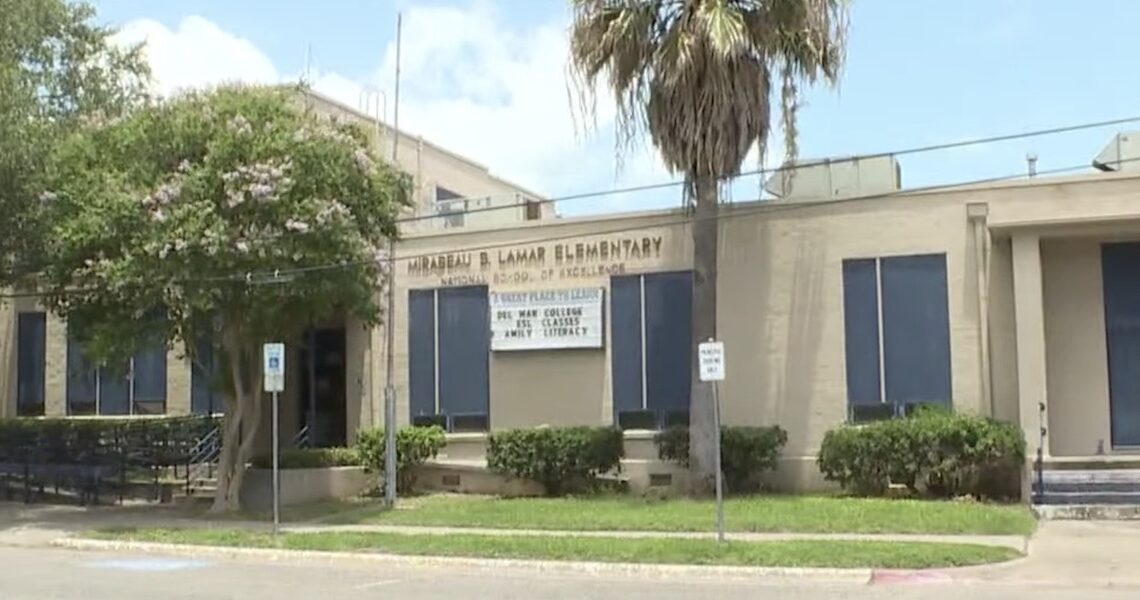 The old Lamar Elementary School building will be renovated for use by the city of Corpus Christi and the police department. The property is owned by the Ed Rachal Foundation, which will lease it to the city for 20 years with a 20-year renewal option. Courtesy photo