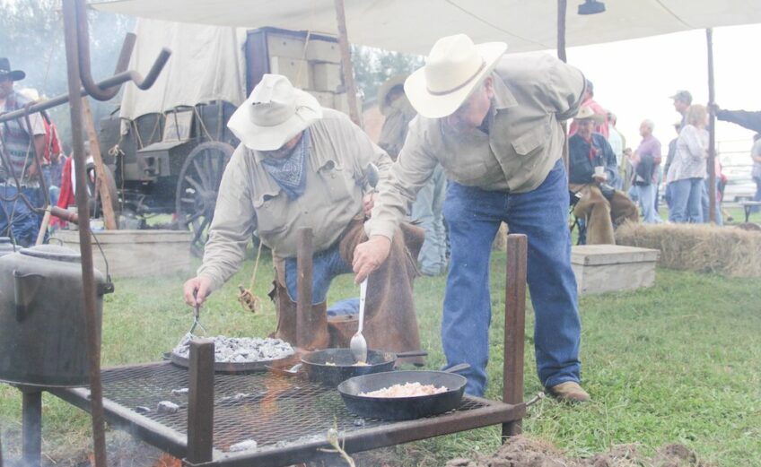 Ranch Hand Weekend in Kingsville on November 22-24 features campfire cooking, demonstration, dancing, live music, rodeos, and more. Ring in the season Old West style in downtown Kingsville. Courtesy photo