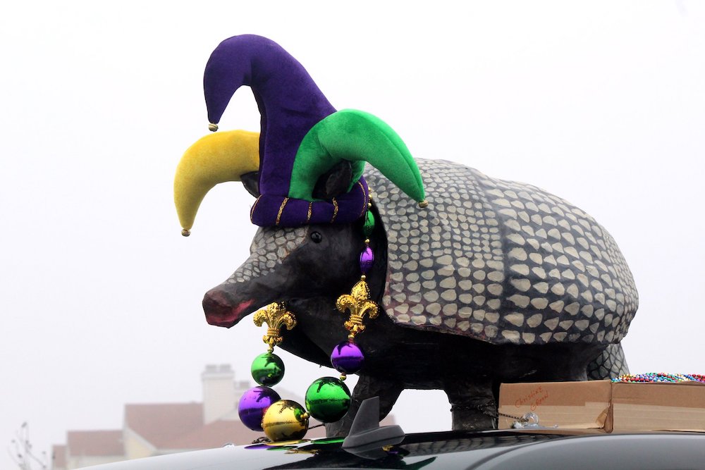 The annual Barefoot Mardi Gras Parade is Saturday, February 22, in Corpus Christi. The parade travels along Padre Balli Beach to Bob Hall Pier, where a festival awaits at the King Brisco Pavilion. Courtesy photo