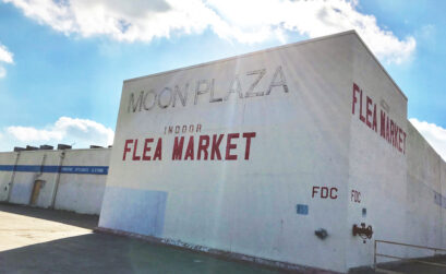 Vacant since the flea market left in March, Moon Plaza at 4135 Ayers St. will soon be renovated into a Goodwill Outlet Store, the first in South Texas. The outlet is expected to open in the fall. Photo by Roland Chiapoco