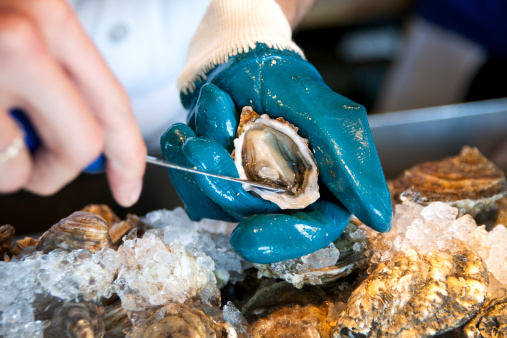 Compete in the oyster shucking contest at the Fulton OysterFest the first weekend in March.
