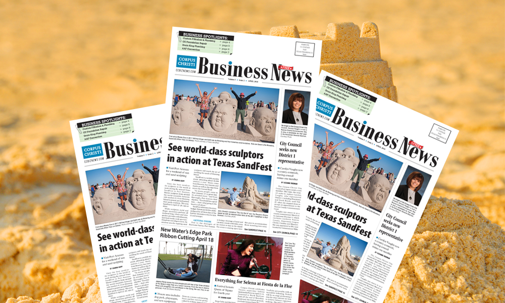 The April 2018 issue of Corpus Christi Business News includes features about local business owners and volunteer organizations, news on major industries, and a calendar of events across the Coastal Bend — with a little bit of politics on the side for extra measure.