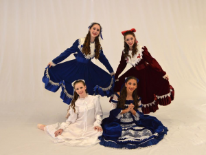 This year's Claras who will perform in the Corpus Christi Ballet's 40th version of The Nutcracker. Courtesy photo