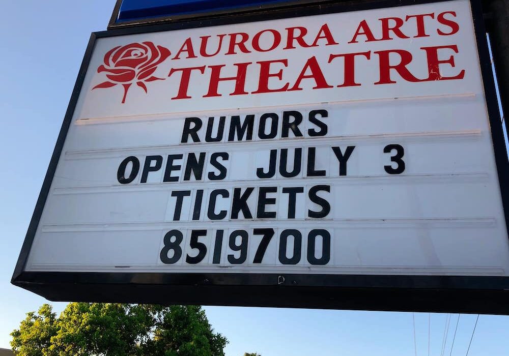 Aurora Arts Theatre at 3635 Everhart Road, Suite B, in Corpus Christi, prepares for its next show, the first since being closed due to COVID-19 restrictions. Courtesy image