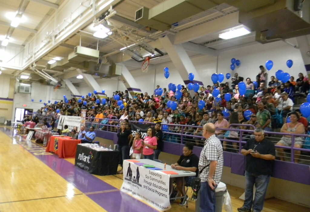 Volunteers are needed to help stuff about 1,500 backpacks with grade-appropriate school supplies for the Lead First Health Fair on Aug. 18 at Ray High School, 1002 Texan Trail in Corpus Christi. The fair is 10 a.m.-2 p.m. Courtesy photo