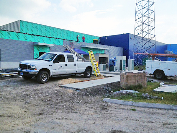 Constructions crews are still busy at the new site for KEDT, the public broadcasting radio and TV station in Corpus Christi. The station will be moving to the Del Mar College campus sometime in November. Courtesy photo