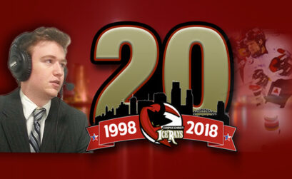 Alex von Keudell, the new director of Broadcasting and Media Relations for the IceRays, foresees a successful second half of the season for Corpus Christi’s hockey team, which is now in fourth place. Courtesy photo