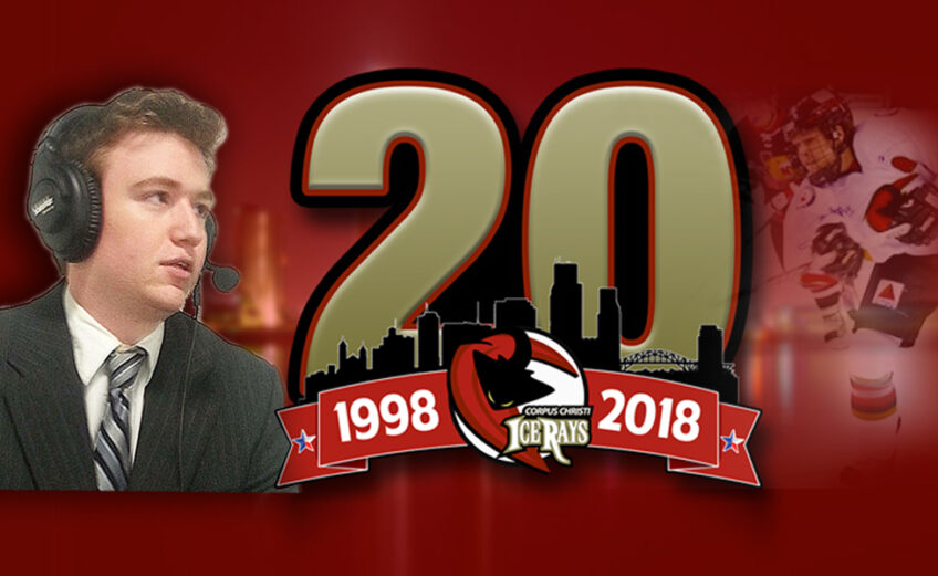 Alex von Keudell, the new director of Broadcasting and Media Relations for the IceRays, foresees a successful second half of the season for Corpus Christi’s hockey team, which is now in fourth place. Courtesy photo