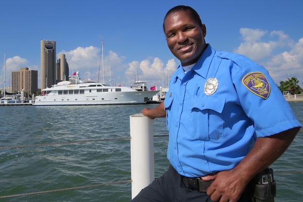 Carl Miniex serves as a prime example of what it means to be an ambassador for your city. Miniex, who works at both the city marina and the downtown Stripes convenience store, greets everyone with a smile and a warm welcome. Staff Photo