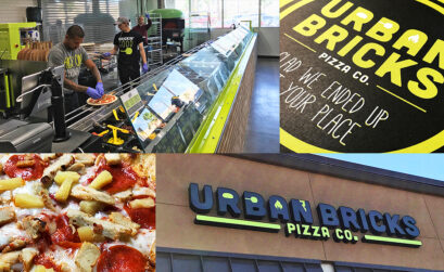 Urban Bricks Pizza is now open in Corpus Christi, one of 120 franchises planned across the United States and Canada after only two years in business. The fast-casual restaurant is located in The Shops at La Palmera, 4902 S. Staples St. at South Padre Island Drive. Photos by Roland Chiapoco