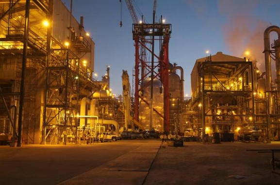 An ethene cracker in Port Arthur, Texas. A similar facility will be built in Ingleside near Corpus Christi. Cost is estimated at $1 billion. Courtesy Photo