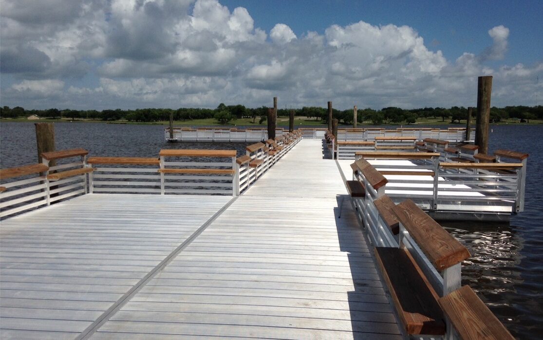 A new pier opens August 11 at Lake Corpus Christi State Park. Visitors are welcome to fish for free, poles and bait provided from 8 a.m. to 11 p.m. Courtesy photo