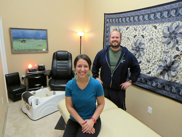 Coastal Wellness owners Brook Knight, LMT, MMP, and Ken Knight, a certified health coach, are on a mission to help Coastal Benders achieve their health and wellness goals through alternative, holistic methods. Staff photo