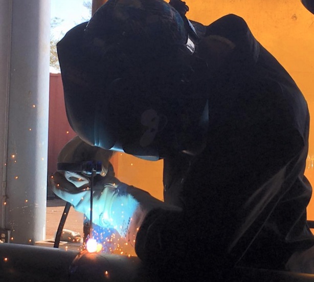 The welding program at Del Mar College received 30 million tons of seamless steel pipe that will provide materials for five semesters of student training. The pipe was donated by TPCO in partnership with the Texas Workforce Commission.