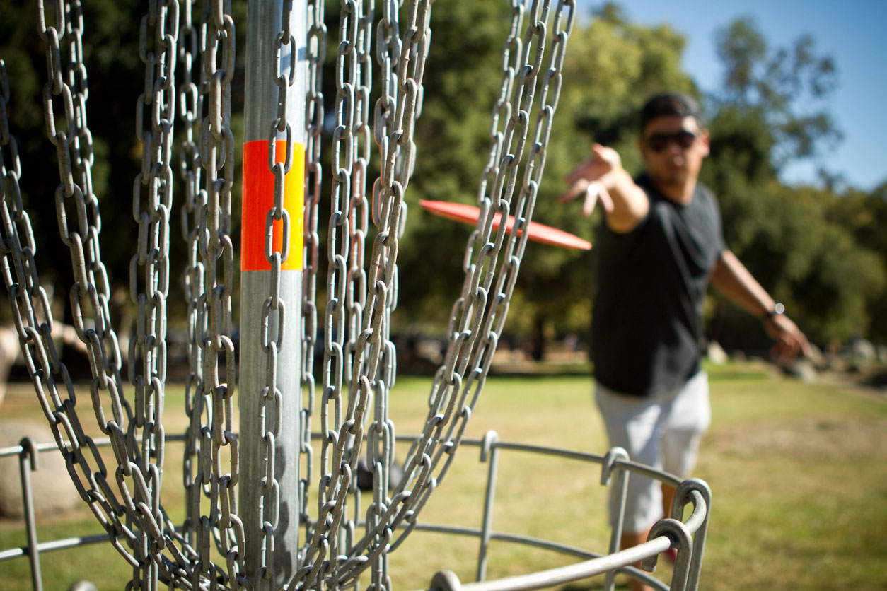 It's all in the wrist! Play disc golf at a Coastal Bend course.