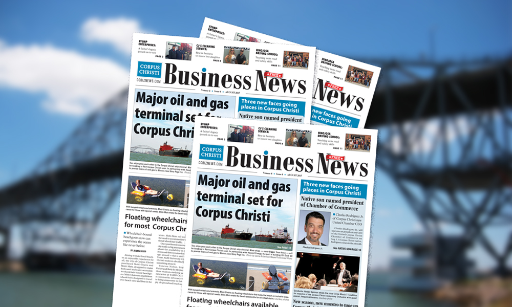 The August issue of Corpus Christi Business News is now available.