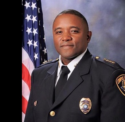 Floyd Simpson began his job as Corpus Christi's first black police chief March 12, 2012. He was a 25-year-veteran of the Dallas Police Department and well-liked in both departments. Courtesy Photo