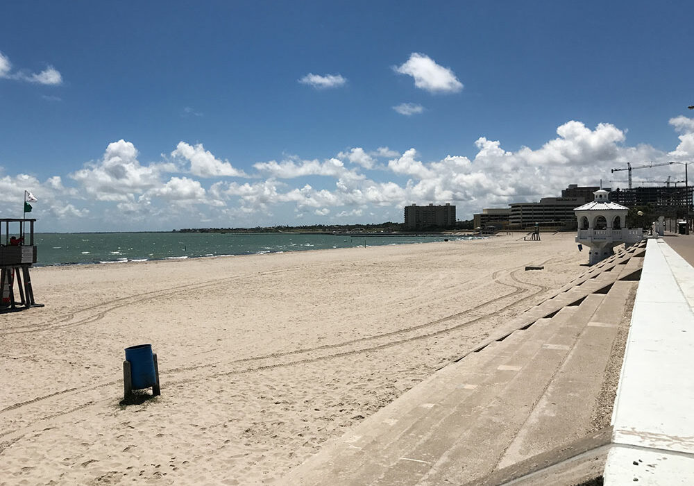 McGee Beach is a perfect environment for families — and sandcastle building. Staff photo by JoAnna Kopp