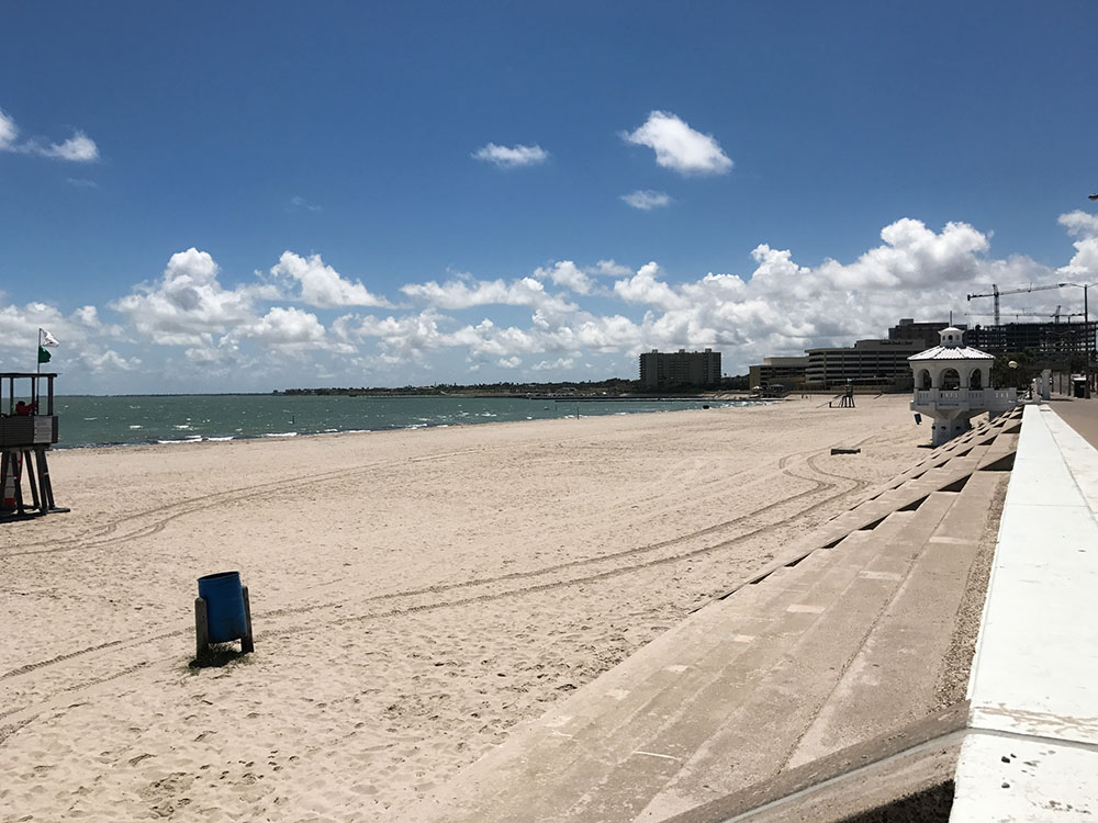 McGee Beach is a perfect environment for families — and sandcastle building. Staff photo by JoAnna Kopp