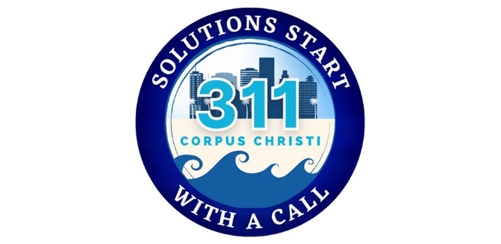 The logo for the new Corpus Christi 311 Call Center postures the city as solution-driven and ready to assist residents and visitors.