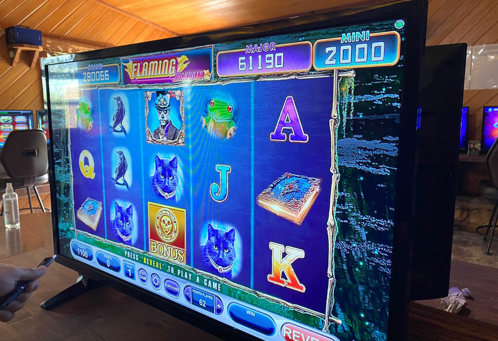 A so-called eight-liner machine, which can be found in game rooms across Texas. A game room ordinance, approved by Nueces County commissioners in May 2022, went into effect on Jan. 2, 2023. The new regulations cover business hours, location, security, and permitting. Courtesy photo