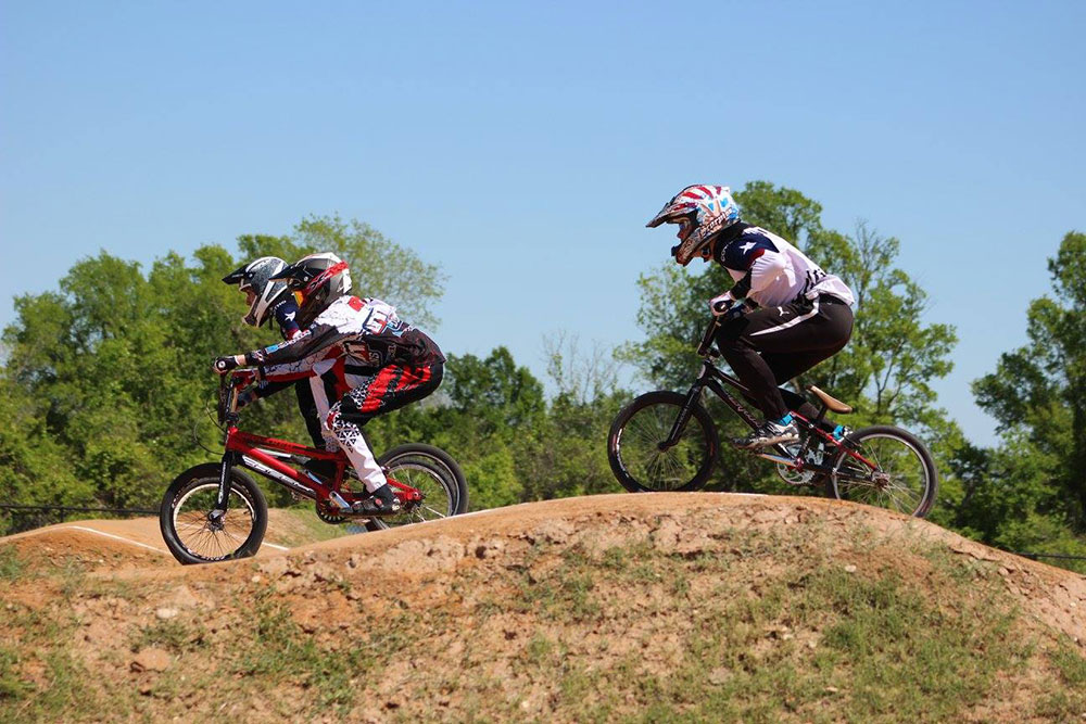 The tracks at South Texas BMX Raceway are designed to thrill bicycle motocross riders and offer exciting variety from track to track. Courtesy photo